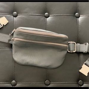 Gray Fanny pack